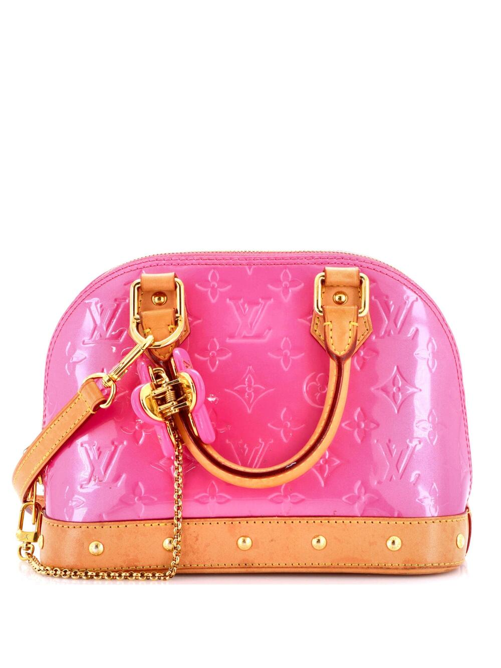 Louis Vuitton Alma Charm Chain Handbag #253889L21B